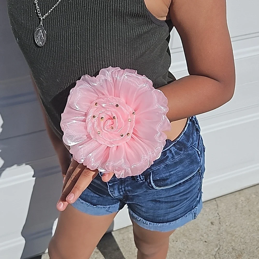 Hand Crafted Prom Corsage Flower with Graduation Card